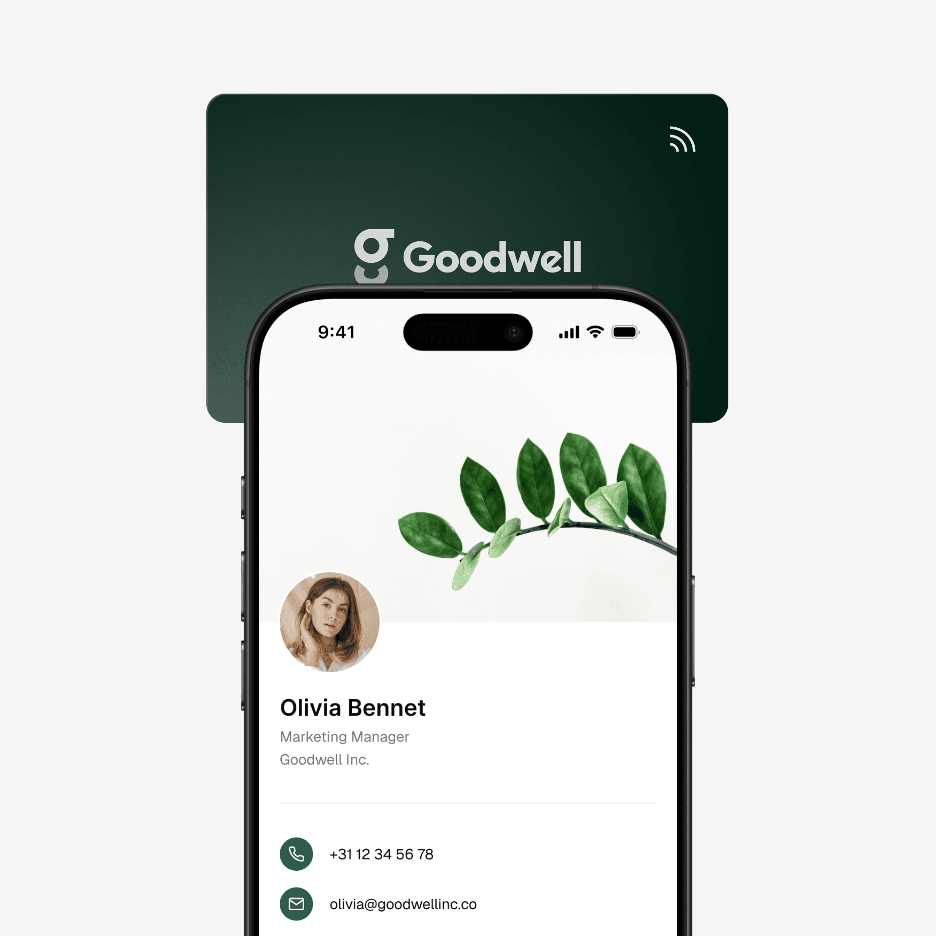 Tapify Card Custom with iPhone demonstration